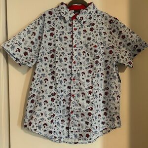 Marvel Spider-Man Button Up Shirt